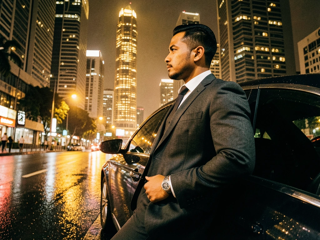 Modern Indonesian urban lifestyle